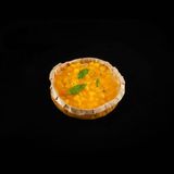 Dolce Tarta De Quesitos Y Yogurt Con Crema De Mango