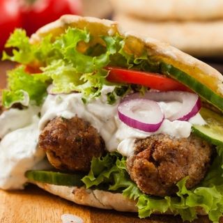 Menú Kebab De Falafel