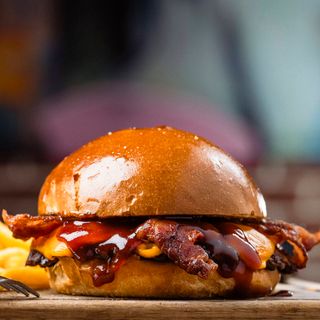 Bbq Bacon Smashed Burger