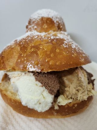 Brioches con pistacchio