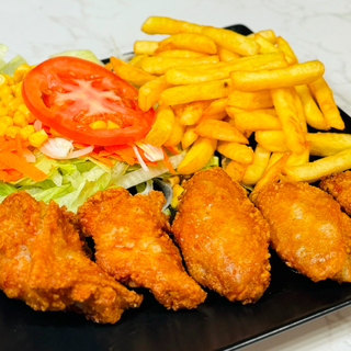 Menú plato alitas 