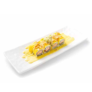 1112. Uramaki Rollo De Mango (8 Pzs.)