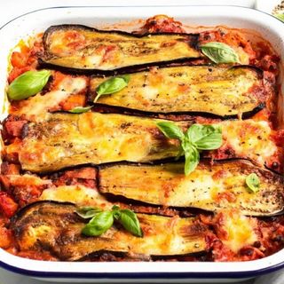 Lasagne d'aubergine (500kcal)