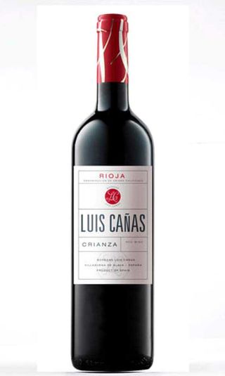 Botella luis cañas crianza