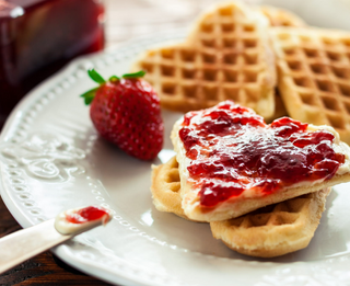 Gofres corazón o cuadrado