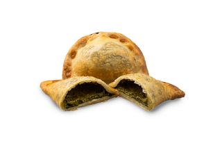 Empanadilla de espinacas y queso de cabra
