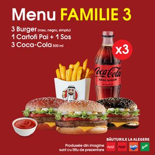 Family meniu burger
