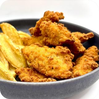 Fingers de pollo crujientes 