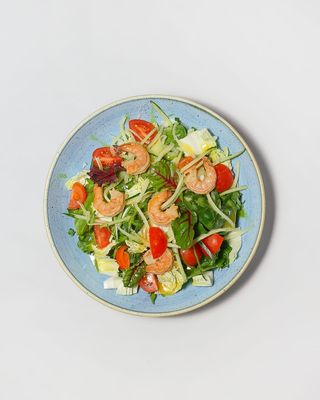 Салат з креветками та міксом салату (230г)