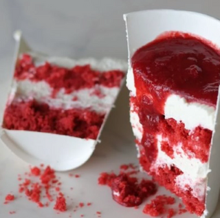 Стакан Красный бархат