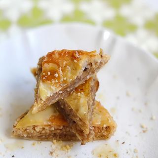 Baklawa avellana y coco