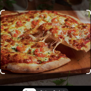 Pizza de Gambas (32 CM.)