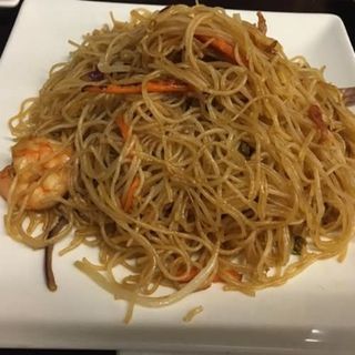 Tallarines Con Gambas