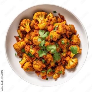 Aloo Ghobi Com naan.