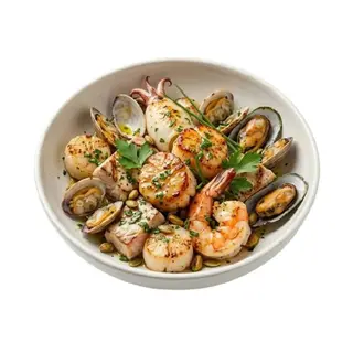 Parrillada De Pescado Y Marisco