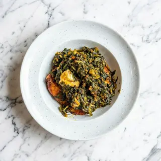 Vegetable Soup + Swallow