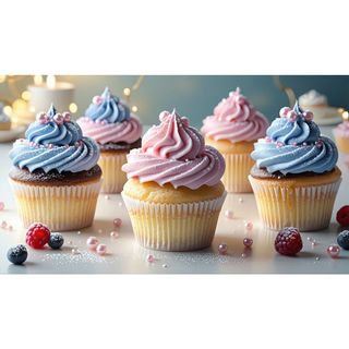 Chef's Hands Up Cup Cake