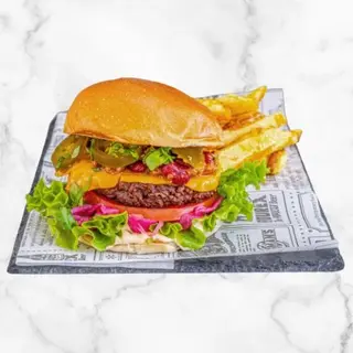 Burger tex-mex