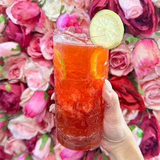 Red fruit & lemon tea