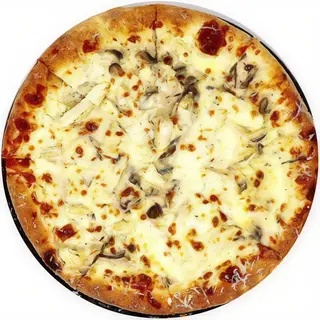 Pizza Chicken Alfredo médium