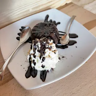 Tortino cuore caldo con cioccolato
