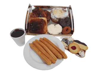 Desayuno Dulce Con Chocolate Con Churros Individual