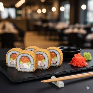 FU3 - Fritto futo maki 4 pezzi