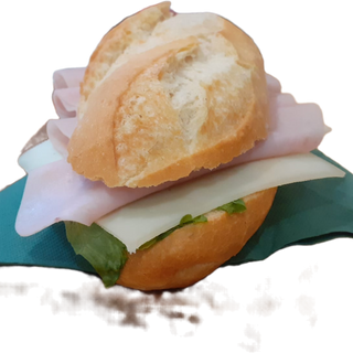 PITUFO  mixto Jamón y queso