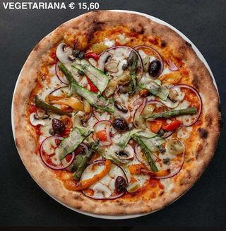 Pizza Vegetariana (30 Cm.)