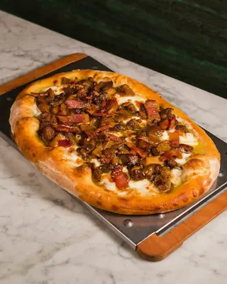 Porcini e guanciale