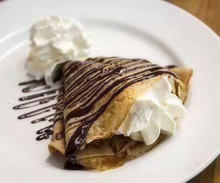 Crepes Nutella e panna
