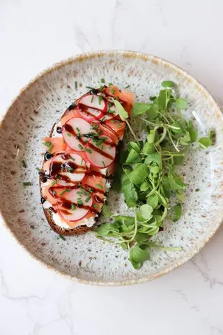 Tosta Salmão e Queijo Creme sem Lactose