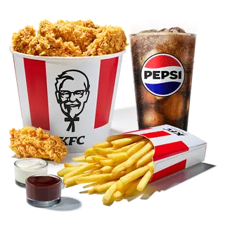 Крылышки KFC  Комбо на  1го