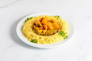 Cuscús ternera (halal) - كسكس لحمة