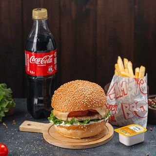 Комбо Чизбургер Куриный