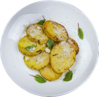 Cips di Patate Al Formaggi/Rondele de cartofi