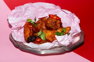 Шалено гострі курячі крильця