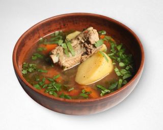 Шурпа зі свиними реберцями (400г)