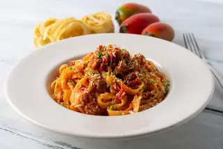 Fettuccine al ragù