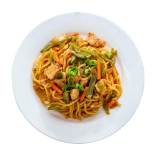 Plato De Yakiudon Gambas