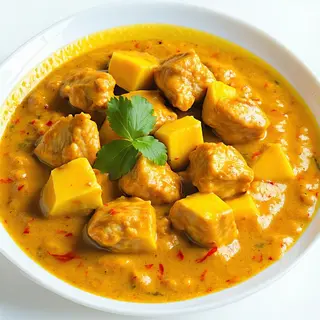 Mango chicken curry