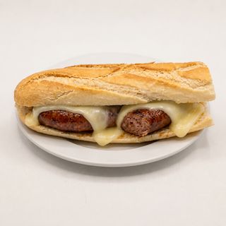 Bocata de Chorizo Embutido y Queso XL