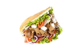 Kebab w Bułce Duży