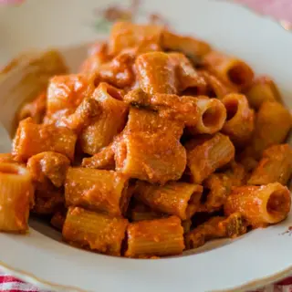 Rigatoni all'amatriciana