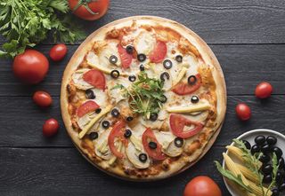 Пицца с курицей