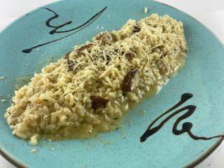Ризото с манатарка и трюфел