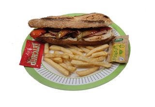 Bocata Lomo FRESCO, Bacon y Pimiento