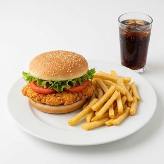 Combo Hamburguesa De Pollo