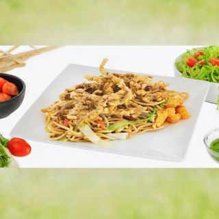 #5 Tallarines con ternera