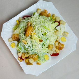 Цезарь с креветками 